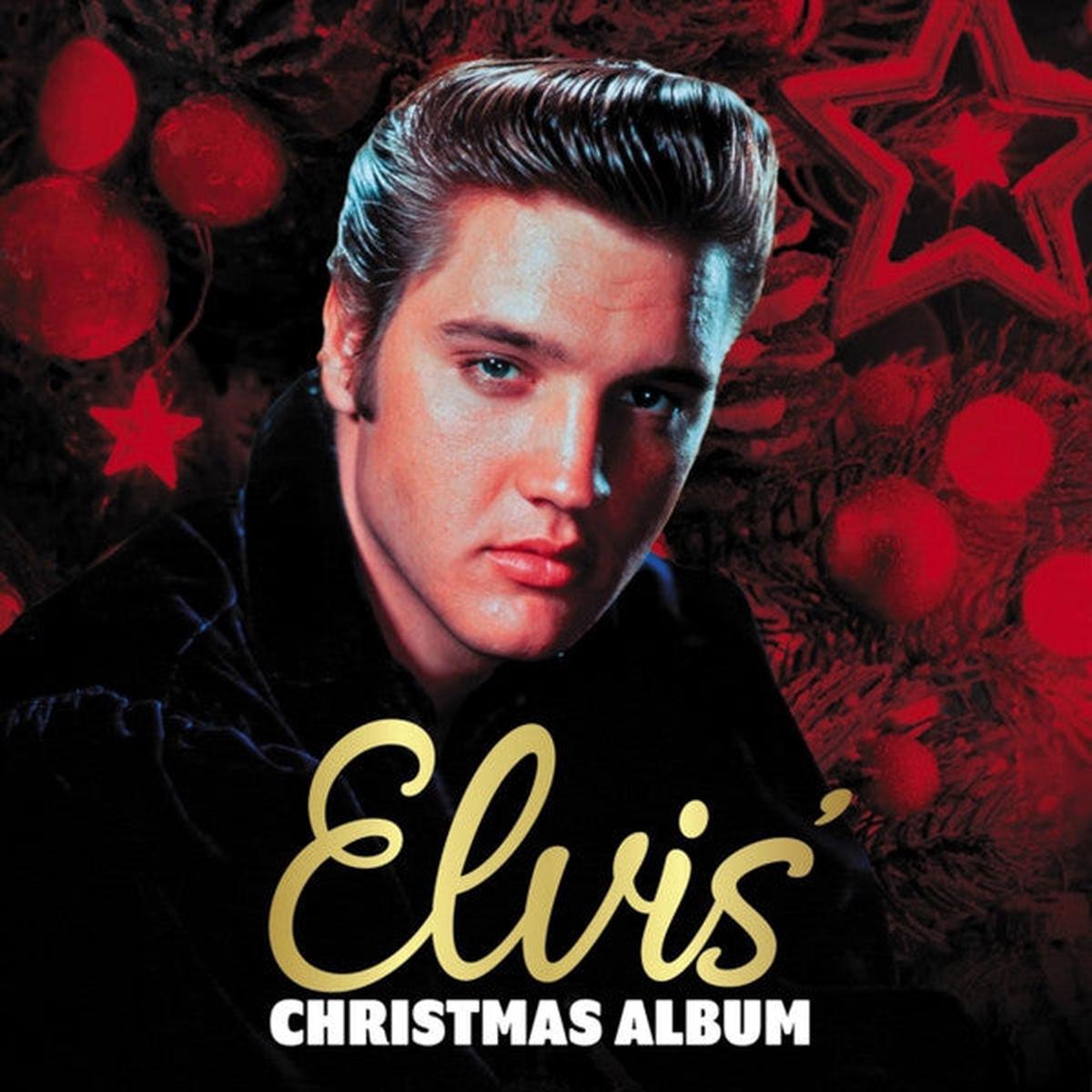 PRESLEY, ELVIS – ELVIS CHRISTMAS ALBUM : GOLD MARBL VINYL – LP
