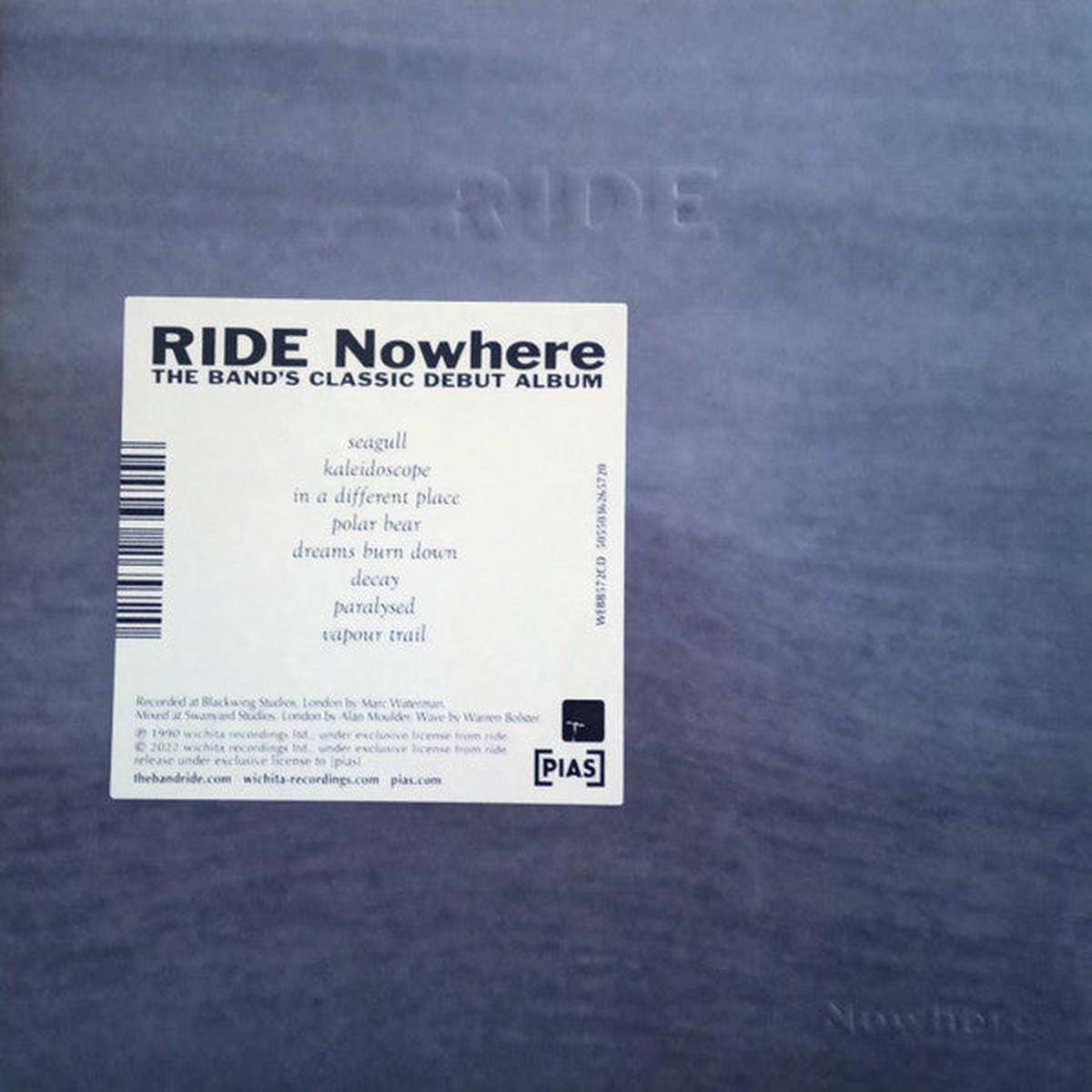 RIDE – NOWHERE : 2022 REISSUE – CD
