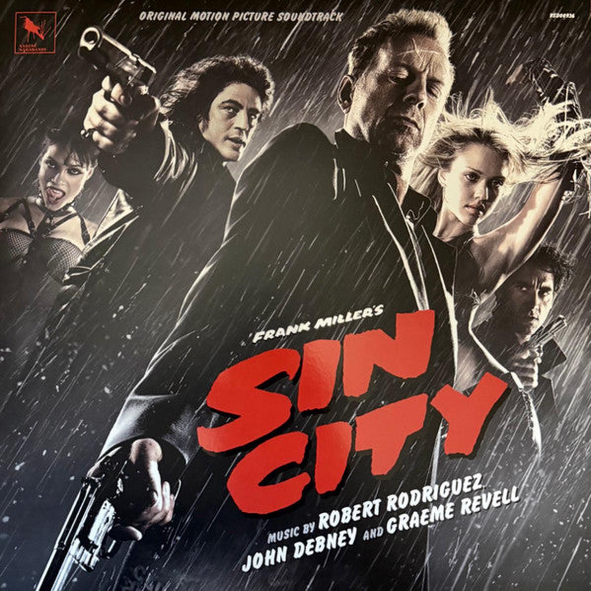 SIN CITY – SOUNDTRACK : TRANSLUCENT BLOOD RED VINYL – LP