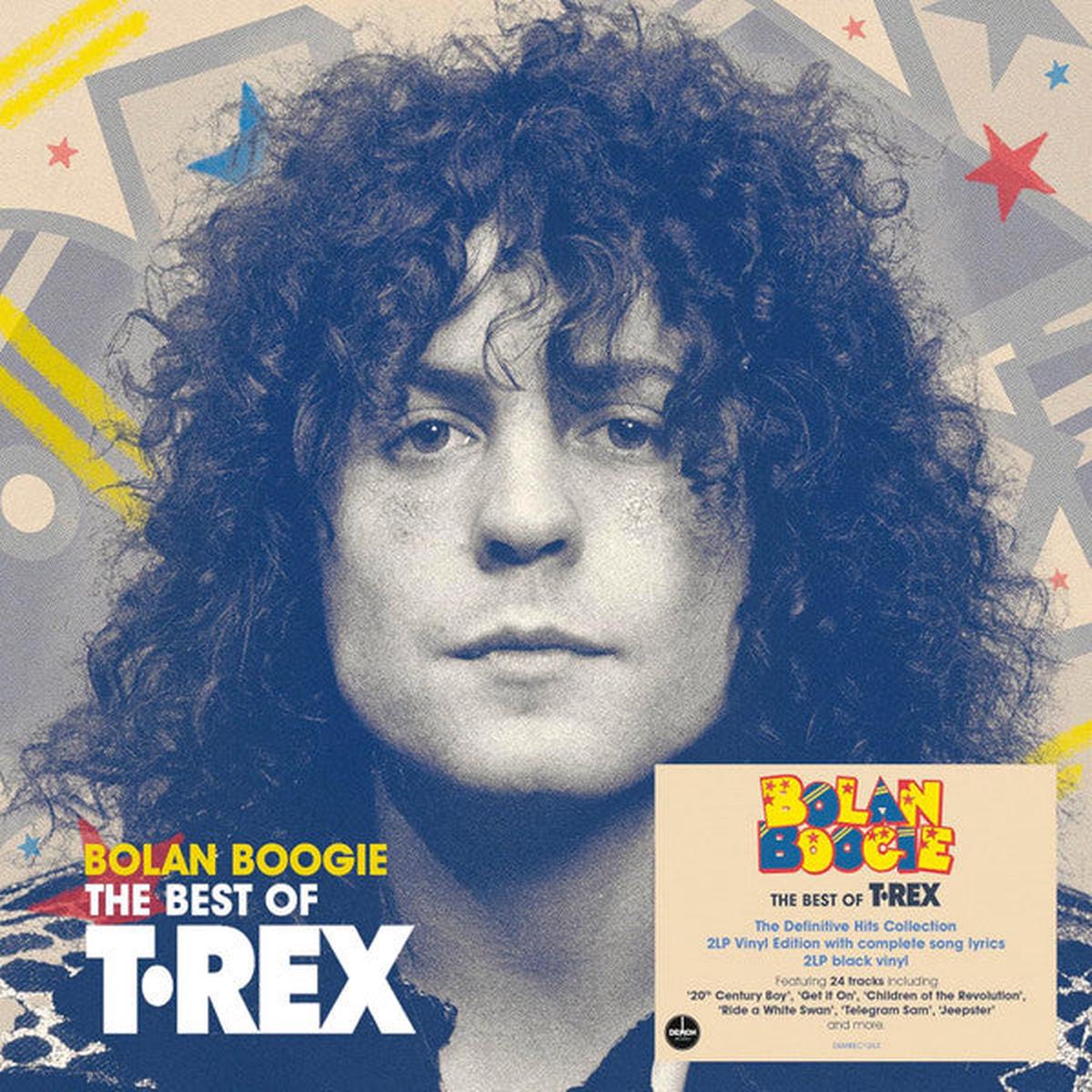 T-REX – BOLAN BOOGIE : BEST OF (BLACK 2LP SET) – LP