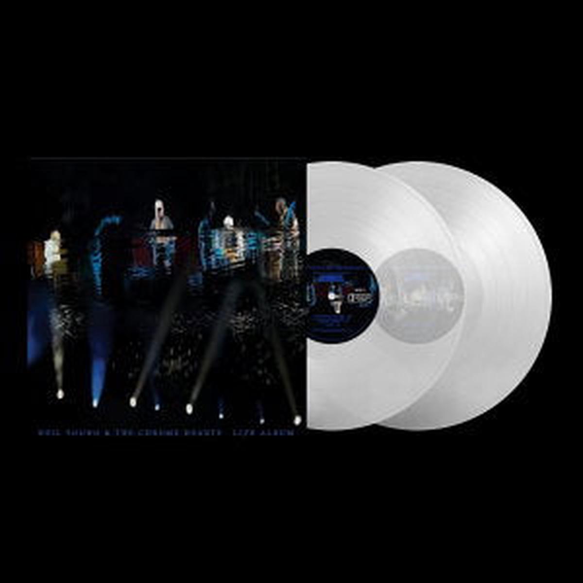 YOUNG, NEIL & THE CHROME HEARTS – AS TIME EXPLODES : CLEAR 2LP SET – LP