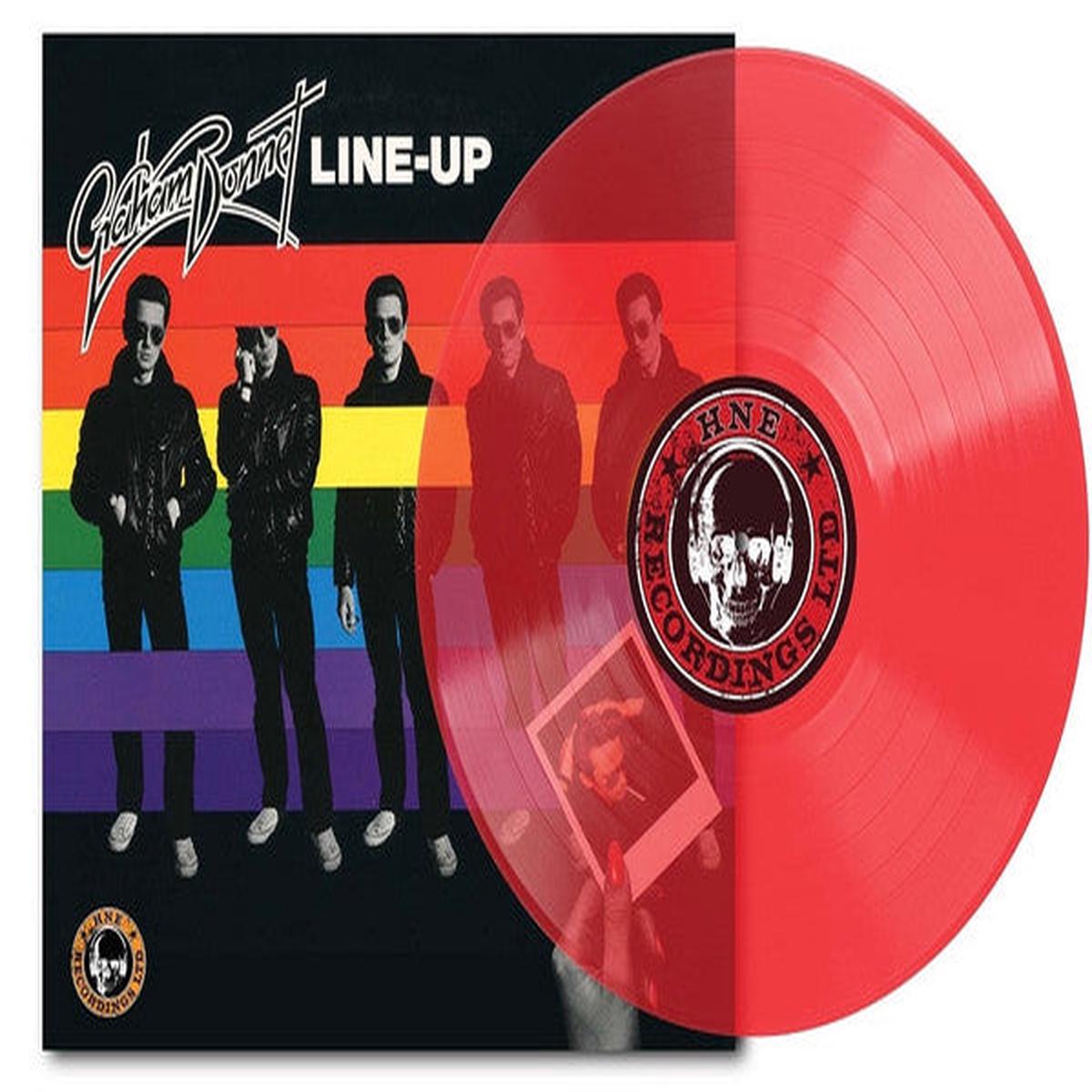 BONNET, GRAHAM – LINE-UP: TRANSPARENT RED – LP