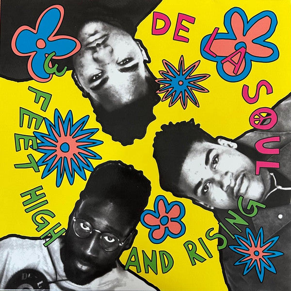 DE LA SOUL – 3 FEET HIGH & RISING : 2LP YELLOW VINYL – LP