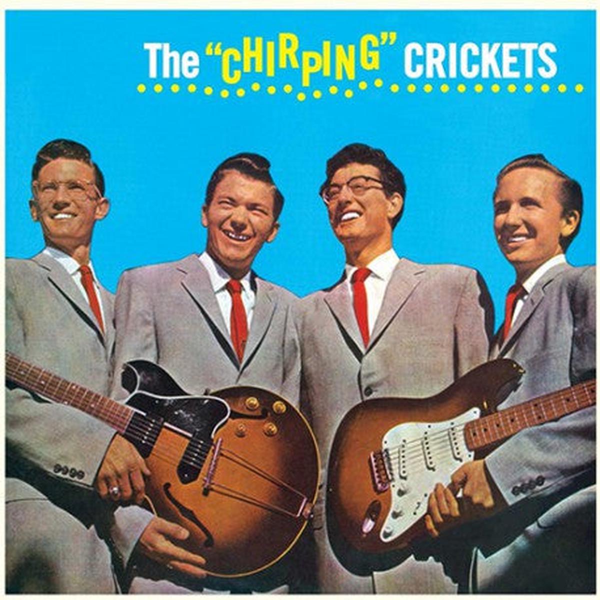 HOLLY, BUDDY & THE CRICKETS – CHIRPING CRICKETS + 4 : YELLOW VINYL – LP
