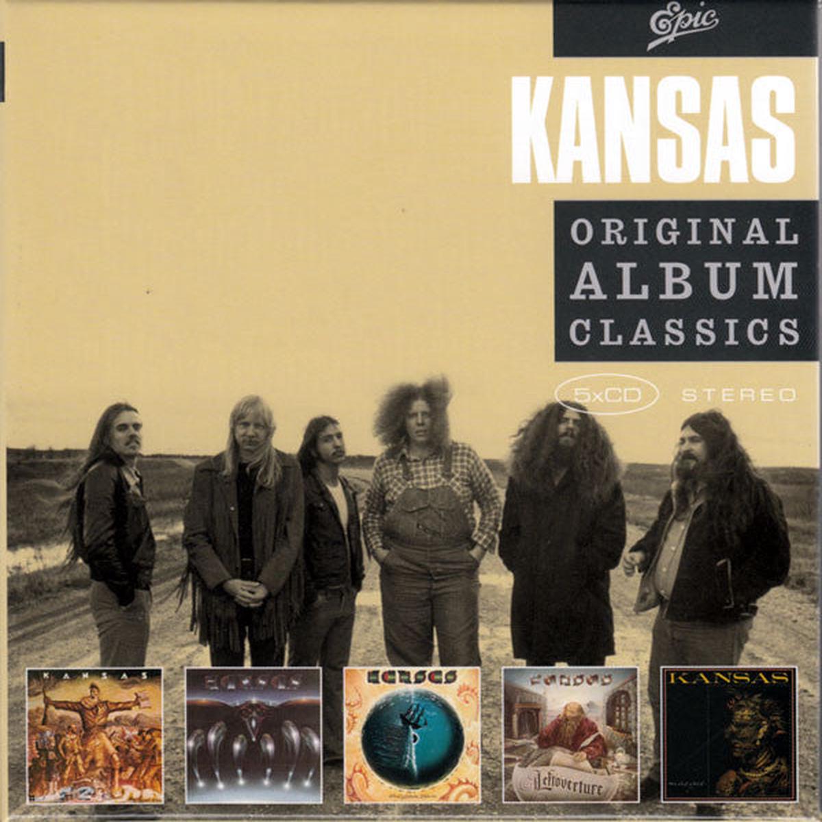 KANSAS – ORIGINAL ALBUM CLASSICS : 5CD SET – CD