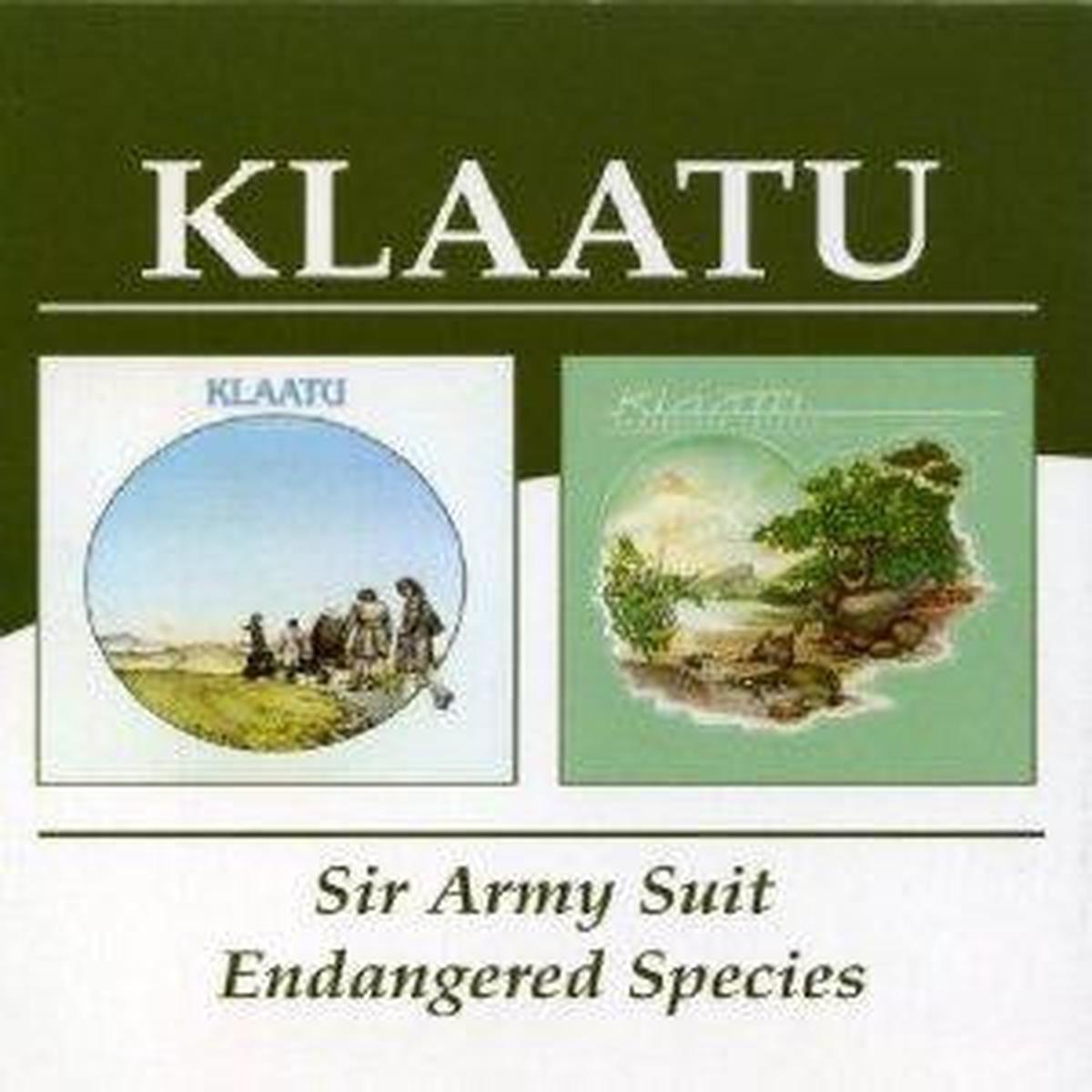 KLAATU – SIR ARMY SUIT / ENDANGERED SPECIES – CD