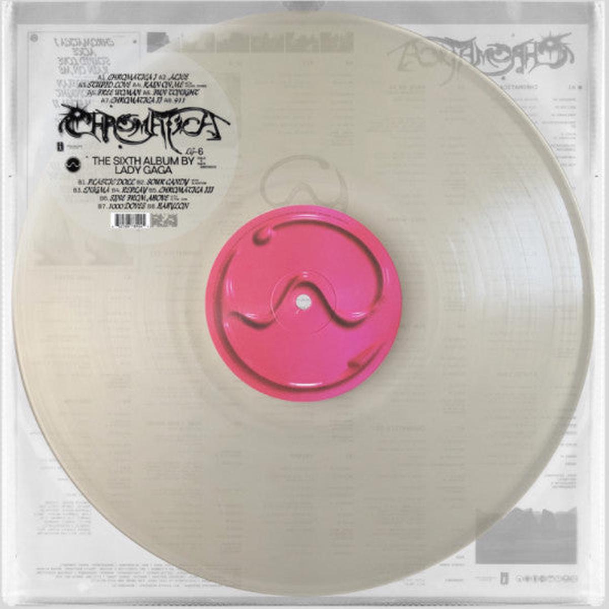 LADY GAGA – CHROMATICA : MILKY CLEAR VINYL – LP