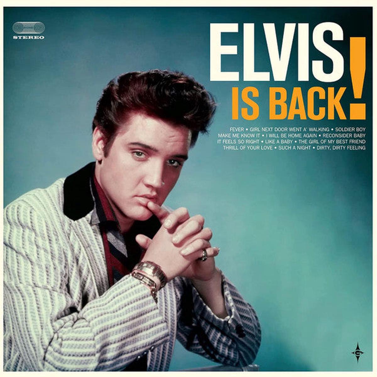 PRESLEY, ELVIS – ELVIS IS BACK!: LP + COLOURED 7 INCH – LP