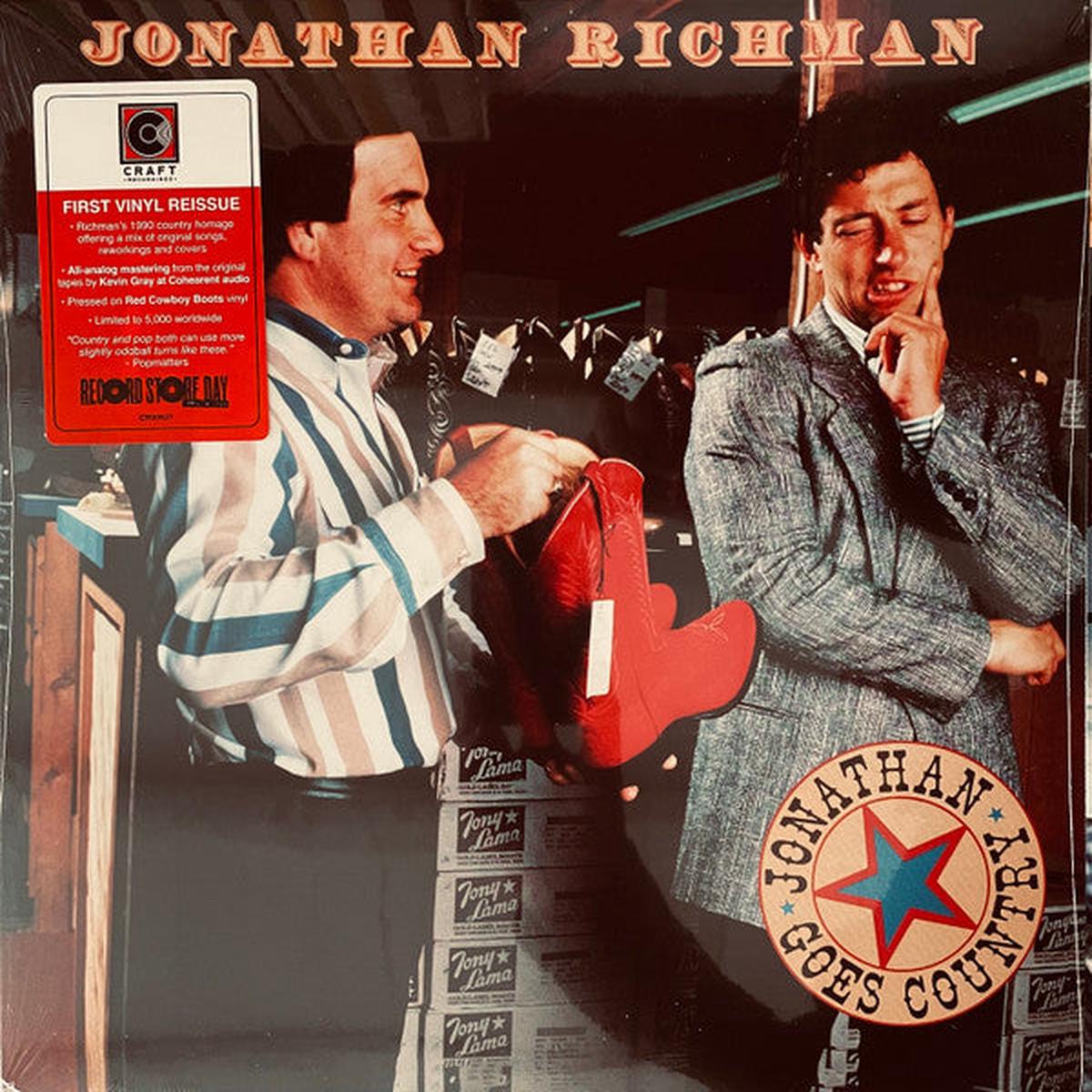 RICHMAN, JONATHAN – JONATHAN GOES COUNTRY: RED VINYL – LP