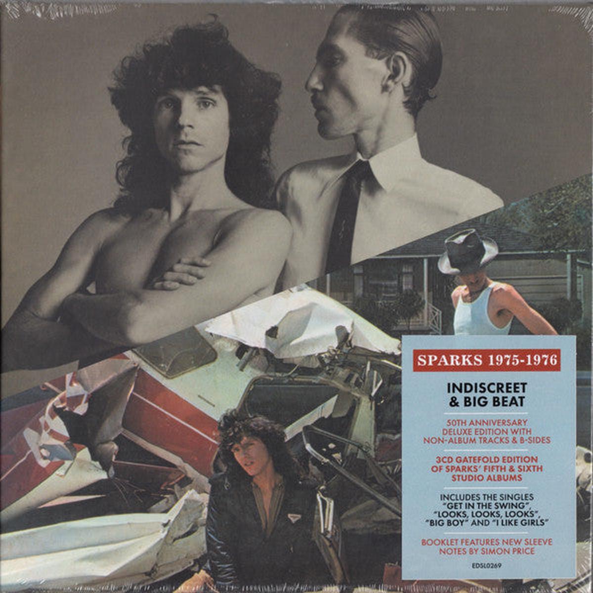 SPARKS – 1975 – 1976 : 3CD SET (7″ X 7″) – CD
