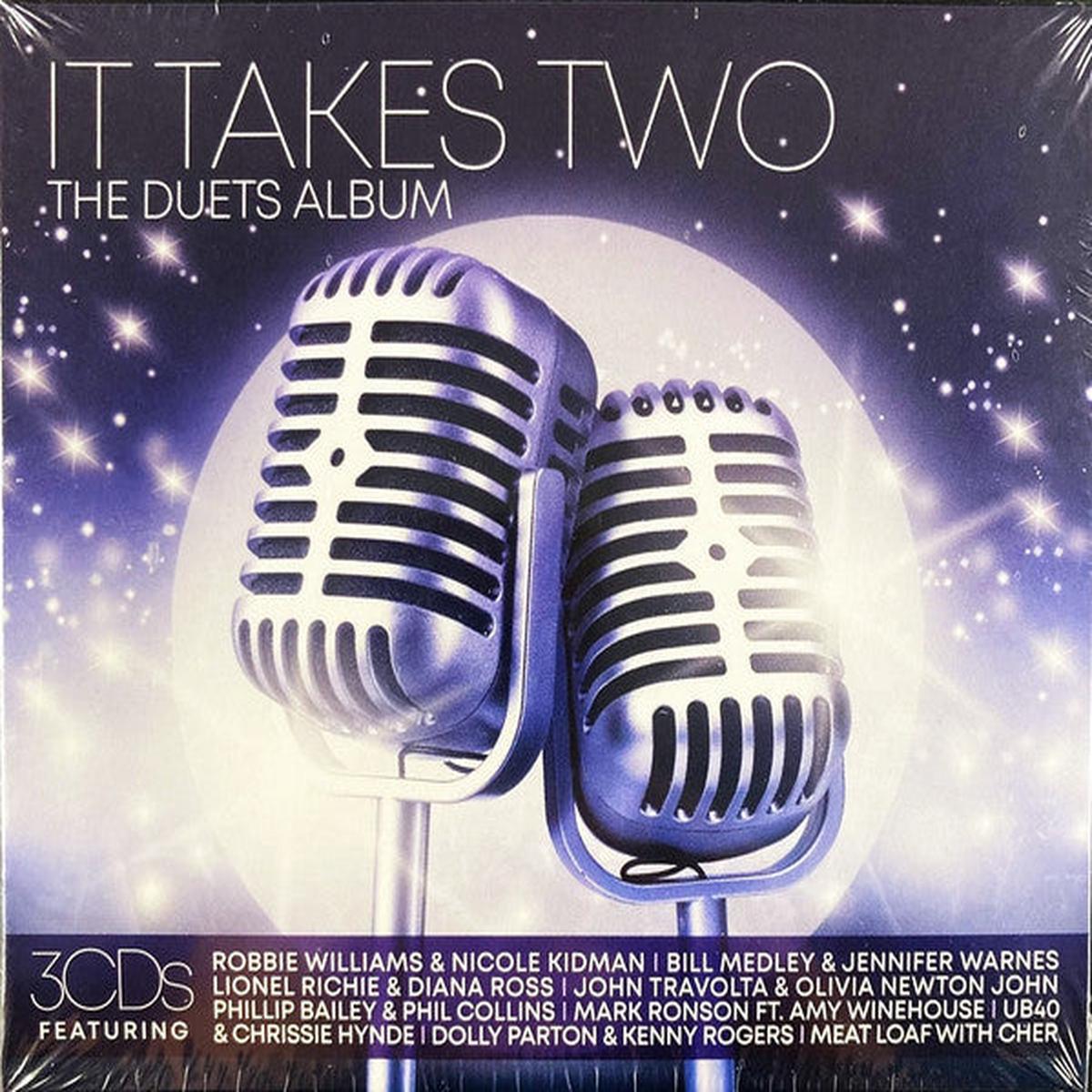VARIOUS – IT TAKES TWO : THE DUETS ALBUM 3CD SET – CD