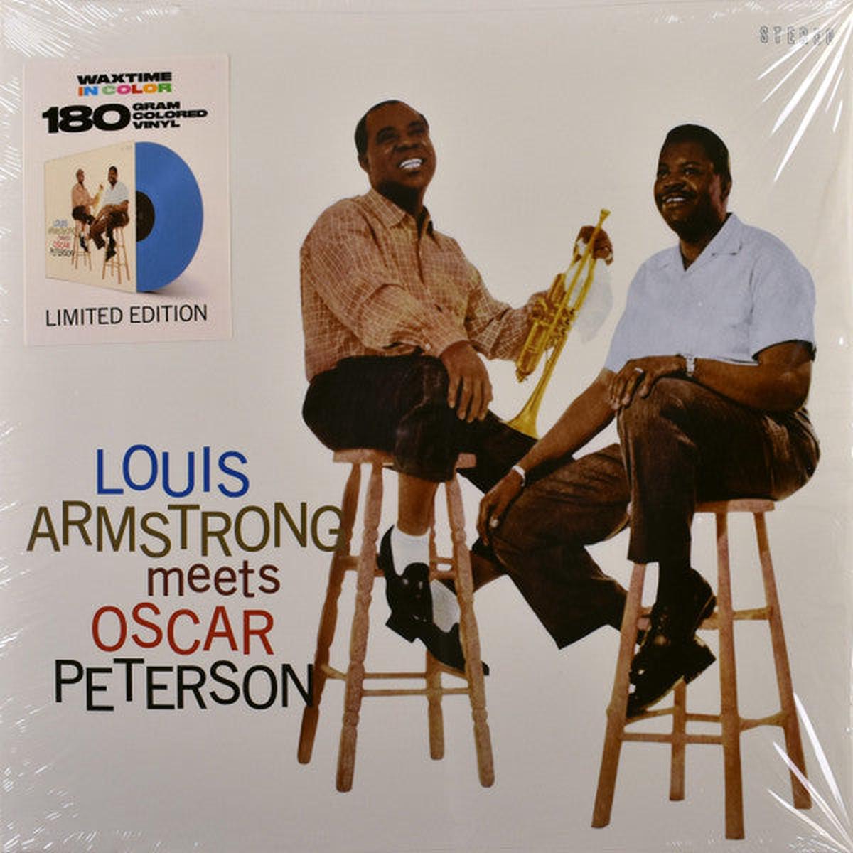 ARMSTRONG, LOUIS – MEETS OSCAR PETERSON : 180G COLOURED VIN – LP