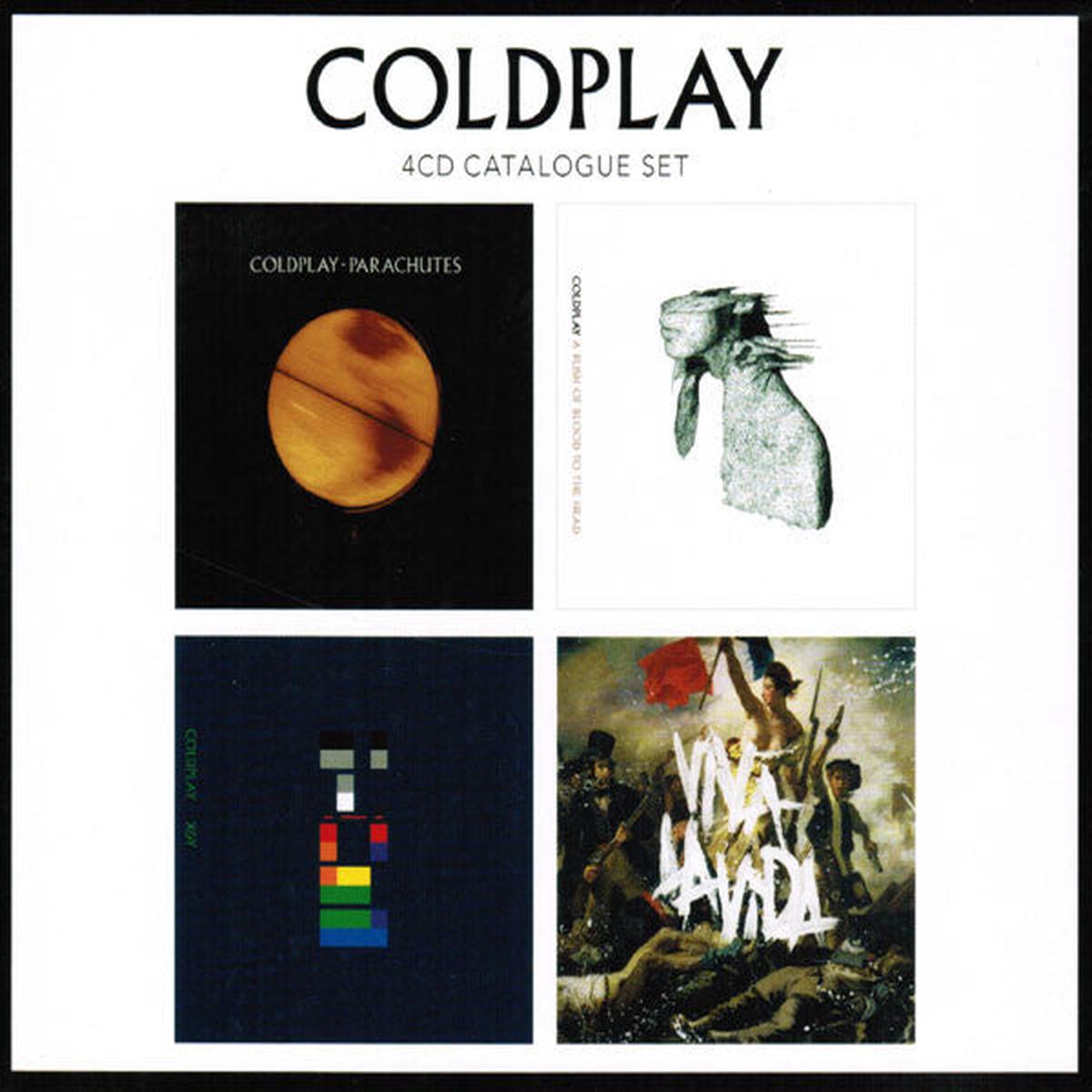 COLDPLAY – 4CD CATALOGUE SET – CD