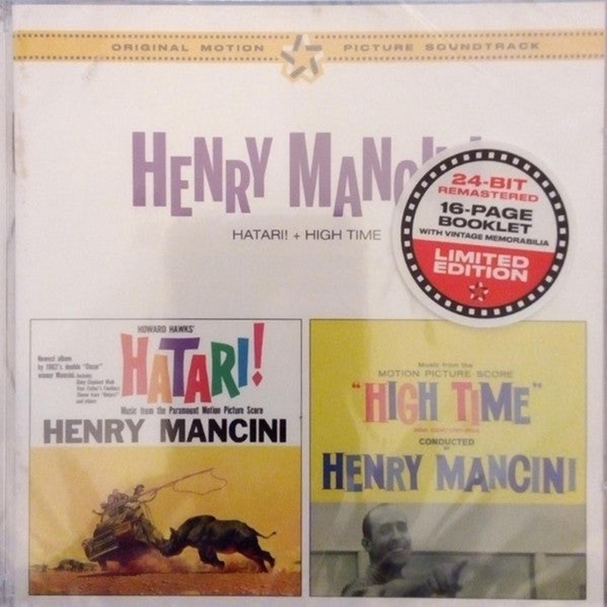 HATARI! + HIGH TIME – SOUNDTRACK (HENRY MANCINI) – CD