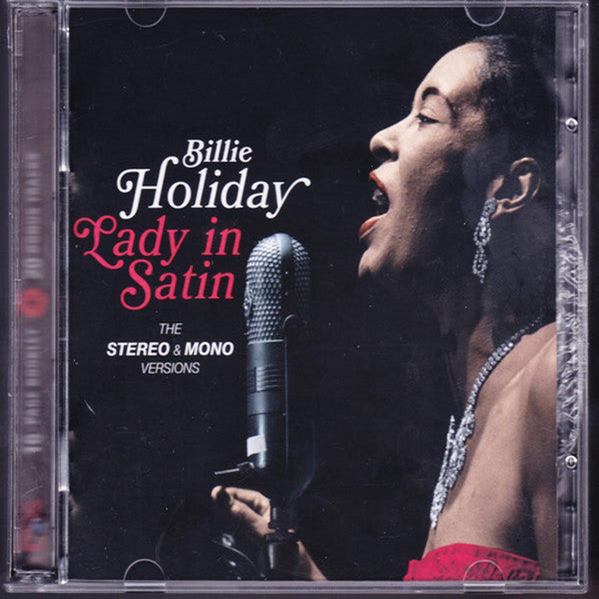 HOLIDAY, BILLIE – LADY IN SATIN : MONO & STEREO VERSIONS – CD