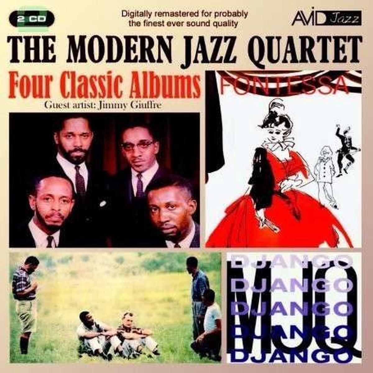 MODERN JAZZ QUARTET – FOUR CLASSIC ALBUMS : 2CD SET – CD