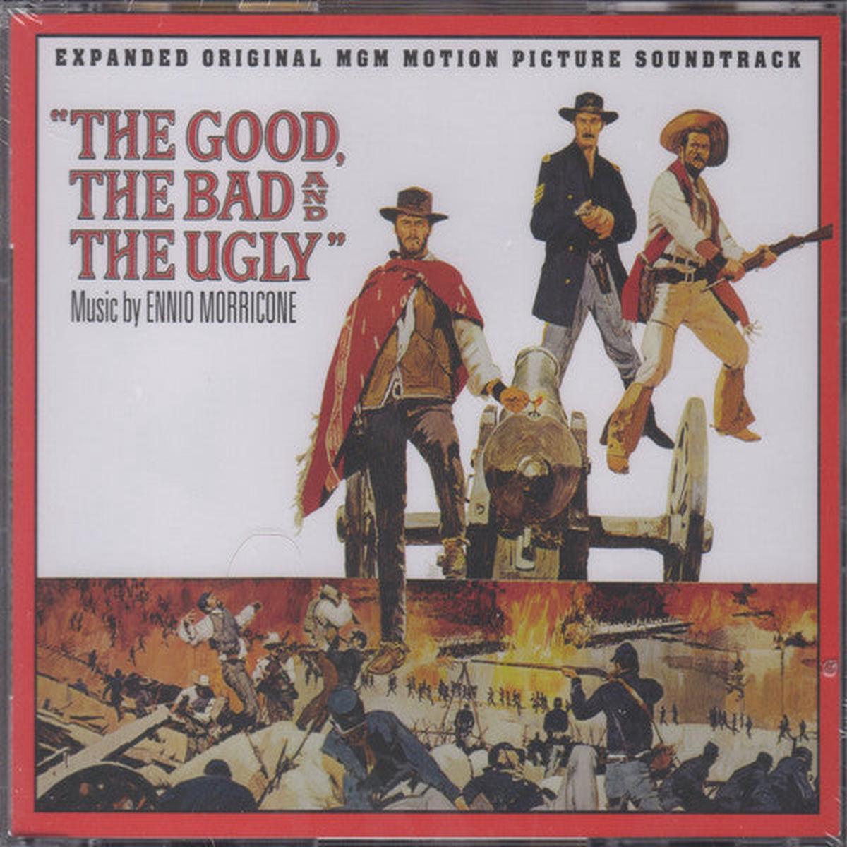 MORRICONE, ENNIO – GOOD THE BAD & THE UGLY : 3CD EXPANDED – CD