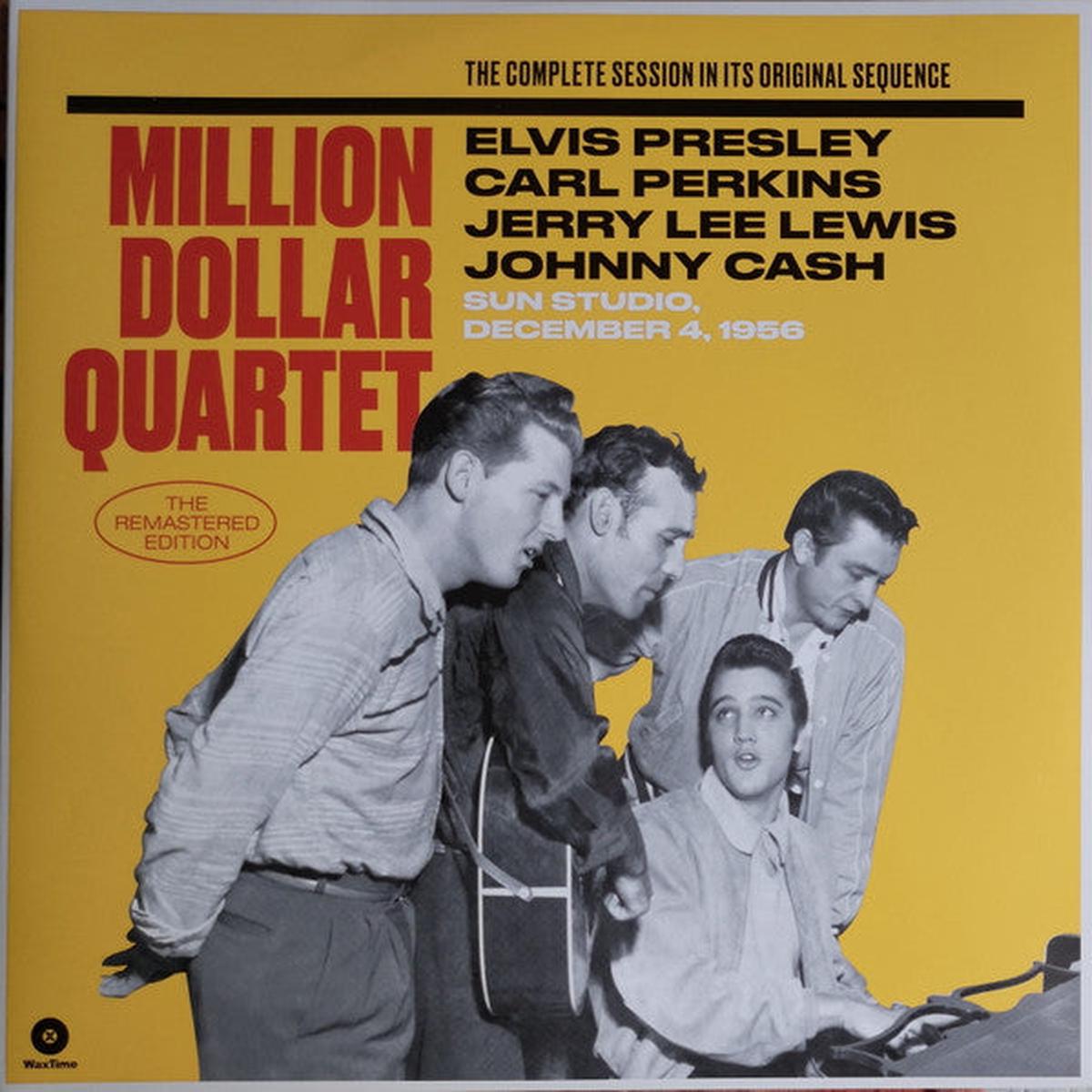 PRESLEY, ELVIS / CARL PERKINS /JERRY LEE – MILLION DOLLAR QUARTET : 2LP SET 180G – LP