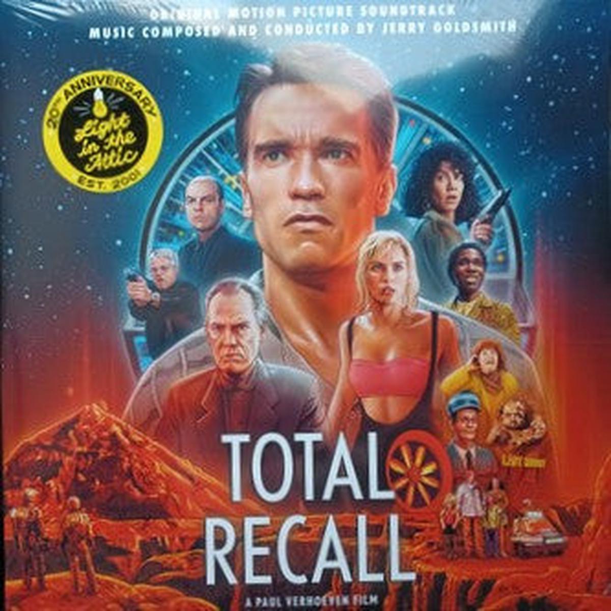 TOTAL RECALL (1990) – SOUNDTRACK : 2LP RED VINYL – LP