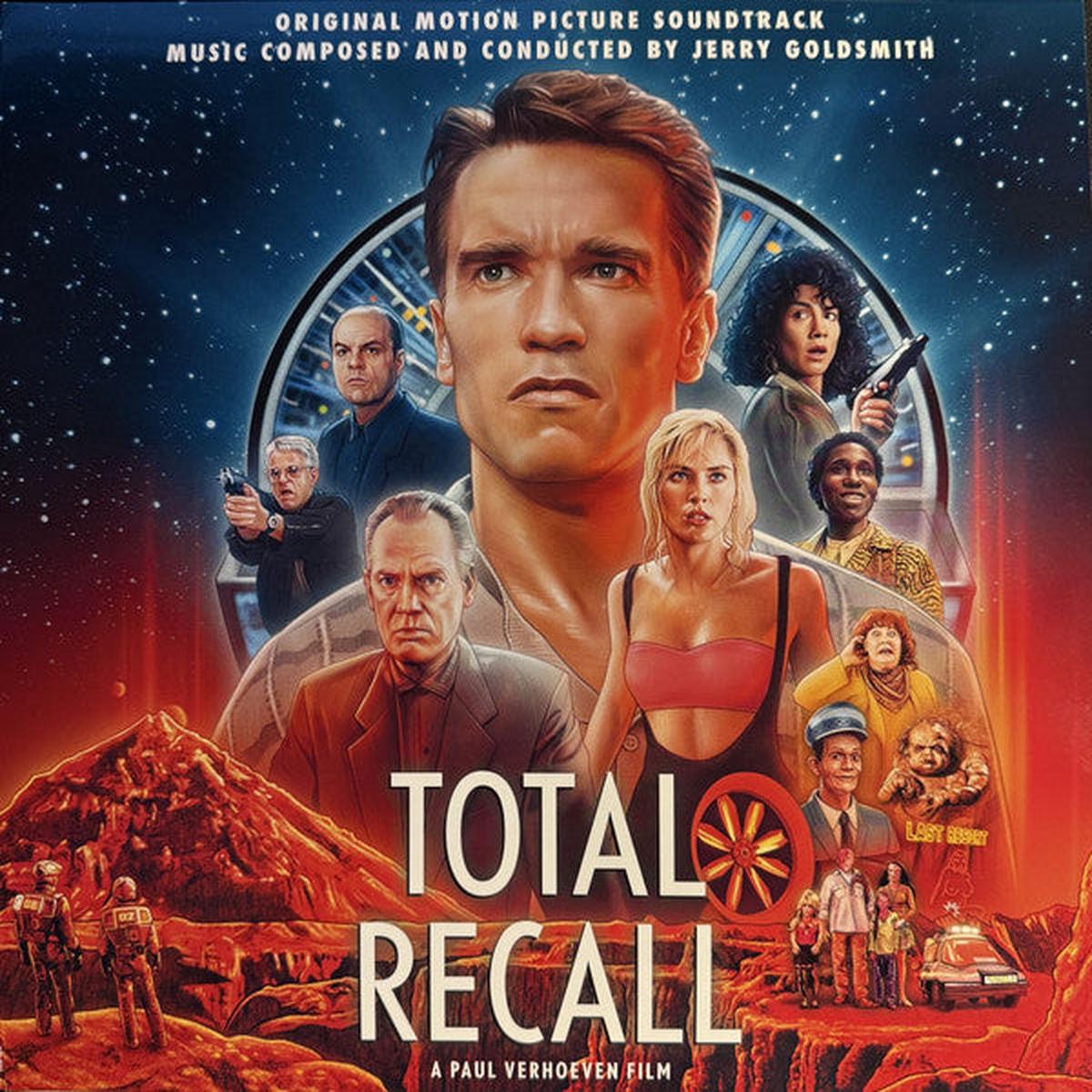 TOTAL RECALL – SOUNDTRACK: 2LP SET RED – LP