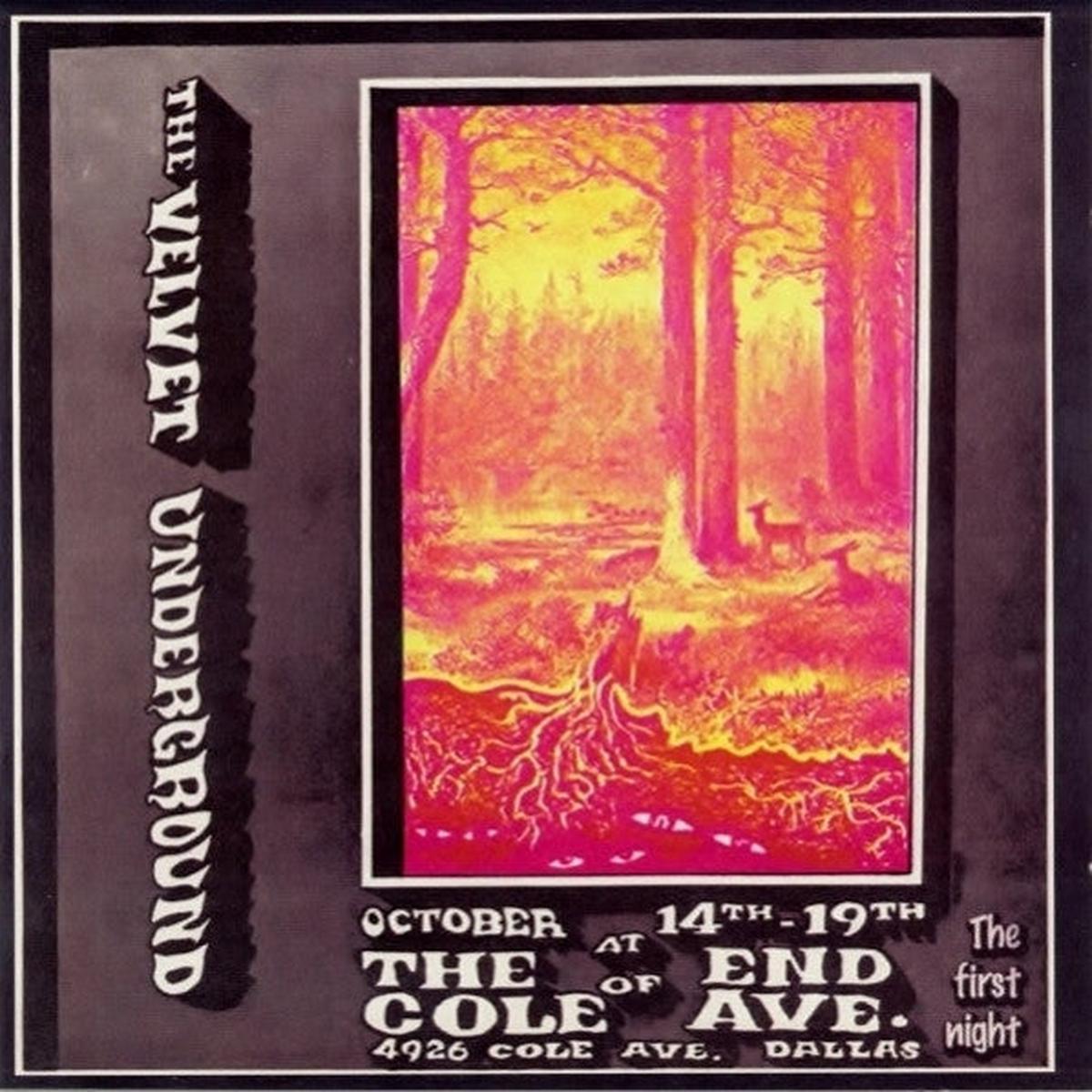 VELVET UNDERGROUND – AT THE END OF COLE AVE : 1ST NIGHT 2CD – CD