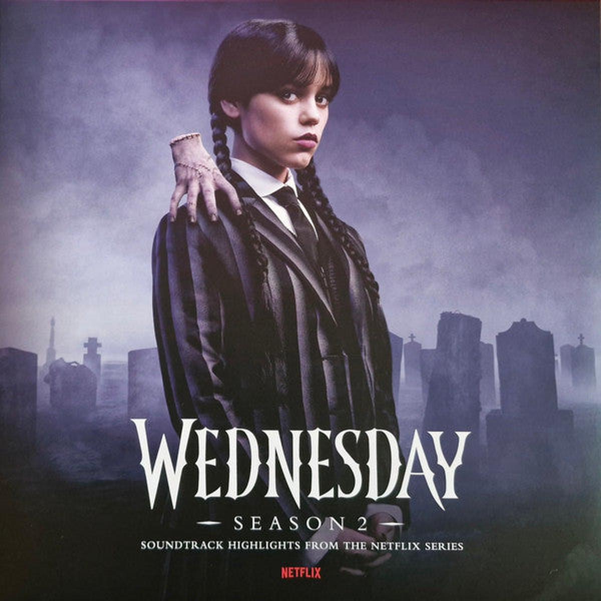 WEDNESDAY – SEASON TWO : SOUNDTRACK (PURPLE & BLACK) – LP