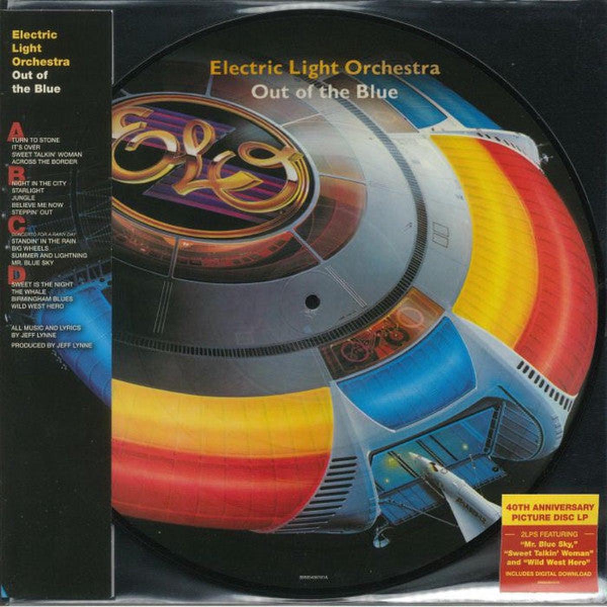 ELECTRIC LIGHT ORCHESTRA – OUT OF THE BLUE : 2LP PICTURE DISC SET – LP