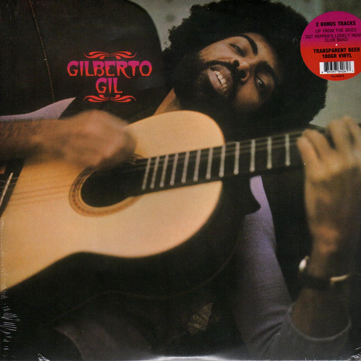 GIL, GILBERTO – GILBERTO GIL (1971) : TRANSPARENT GOLD – LP