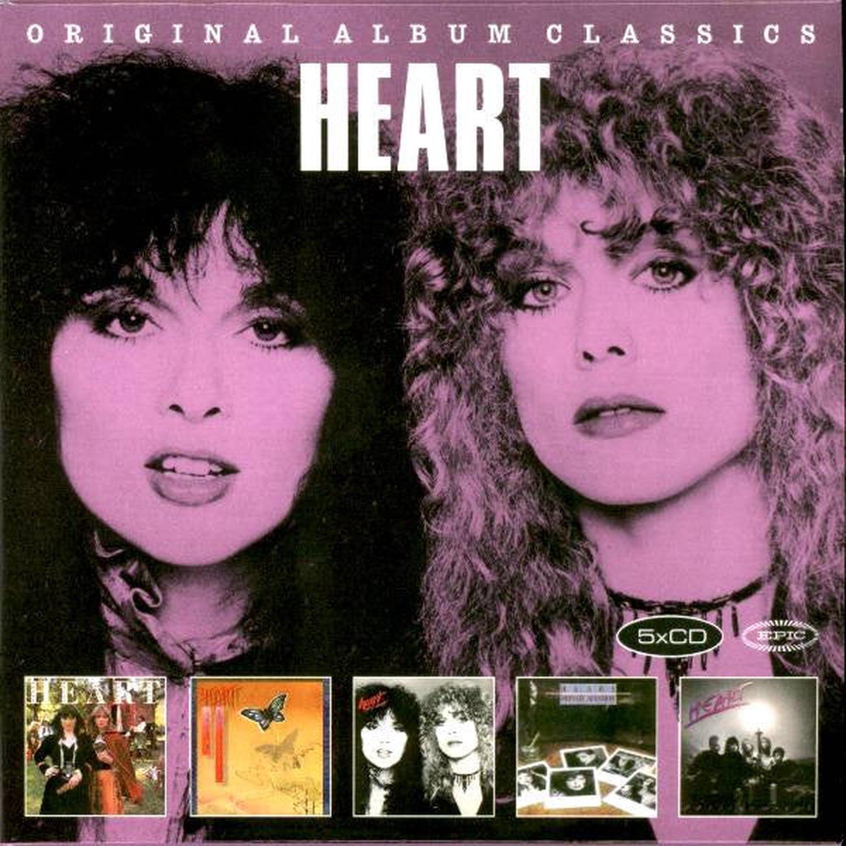 HEART – ORIGINAL ALBUM CLASSICS : 5CD SET – CD