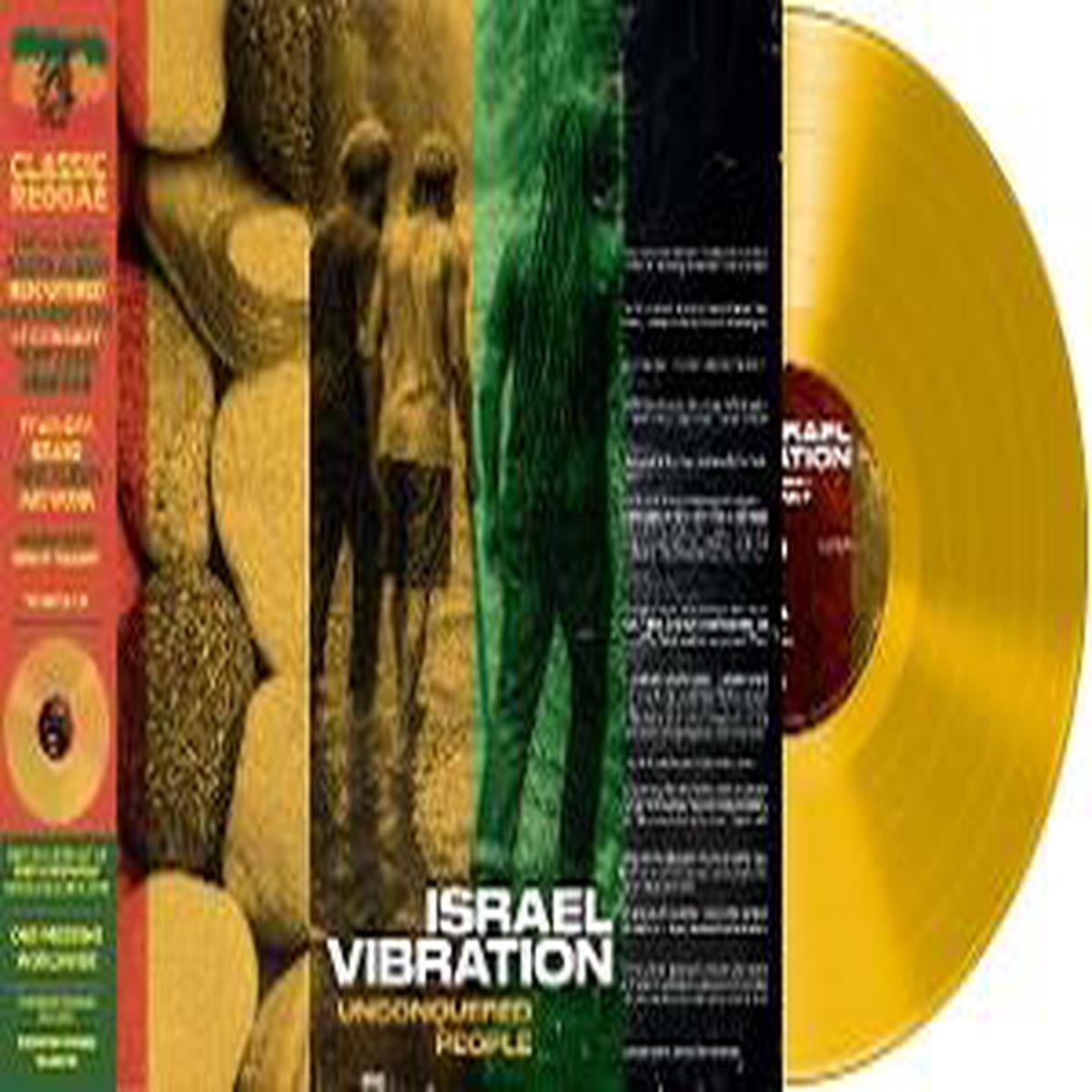 ISRAEL VIBRATION – UNCONQUERED PEOPLE : YELLOW VINYL – LP