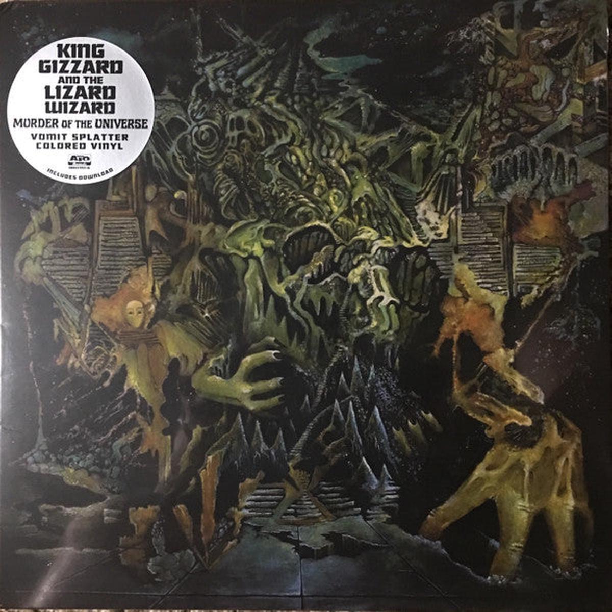 KING GIZZARD & THE LIZARD WIZARD – MURDER OF THE UNIVERSE : GREEN SPLATTER – LP