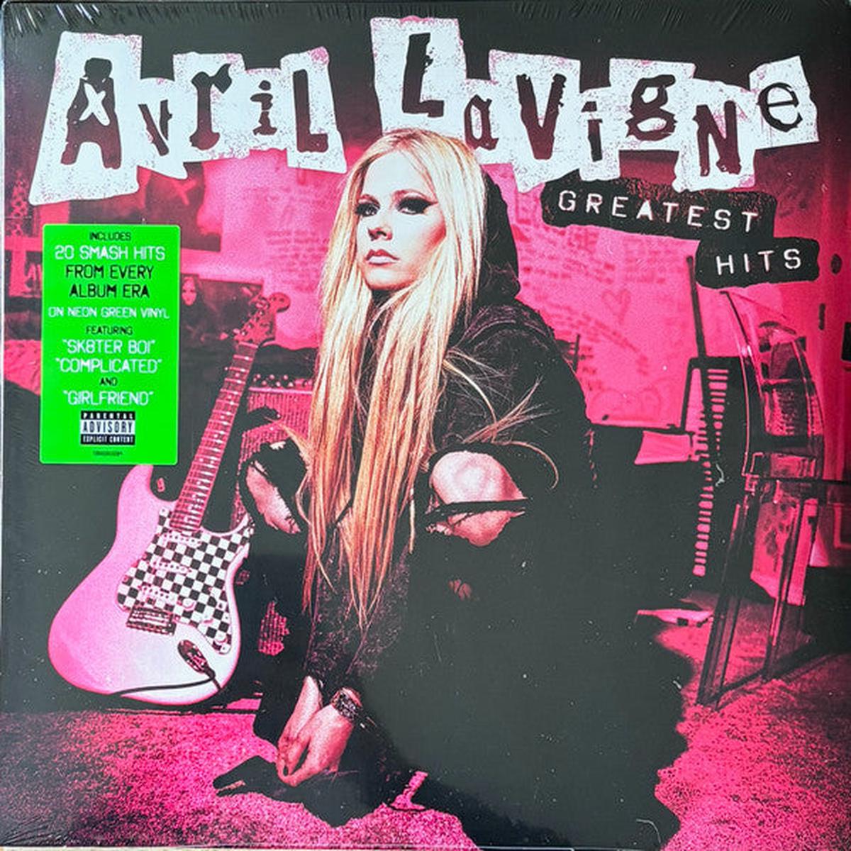 LAVIGNE, AVRIL – GREATEST HITS : 2LP NEON GREEN VINYL – LP