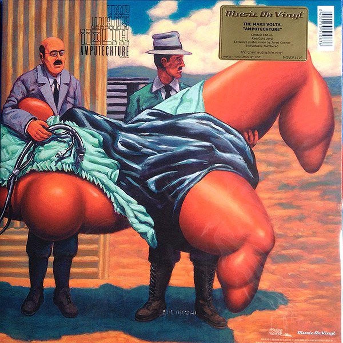 MARS VOLTA – AMPUTECHTURE : 2LP ORANGE & WHITE – LP