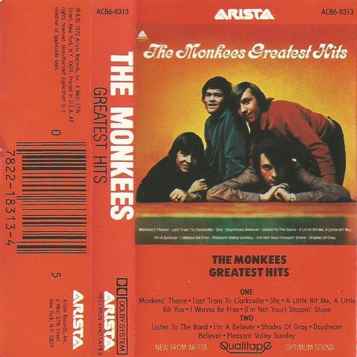 MONKEES – GREATEST HITS (CASSETTE) – CS