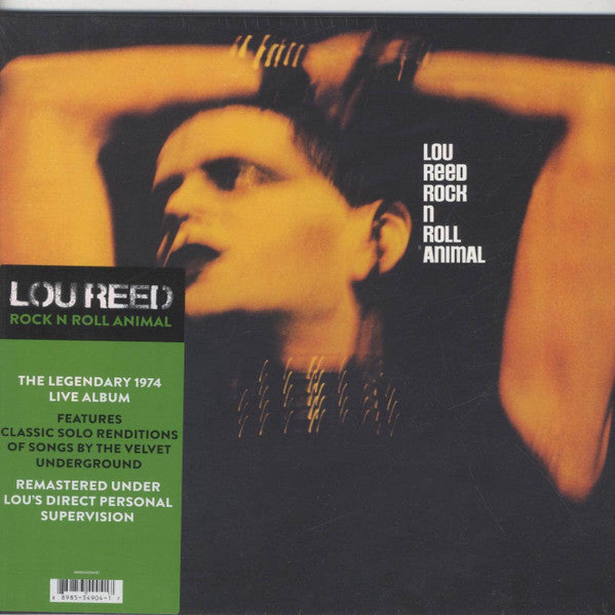 REED, LOU – ROCK N ROLL ANIMAL : LOU REED REMASTER – LP