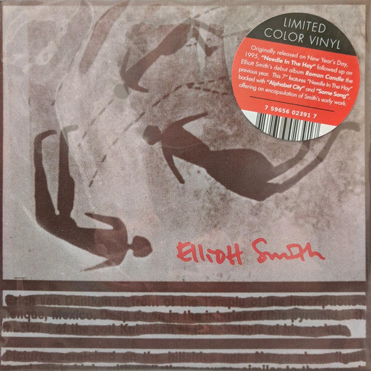 SMITH, ELLIOTT – NEEDLE IN THE HAY : RED VINYL – 7