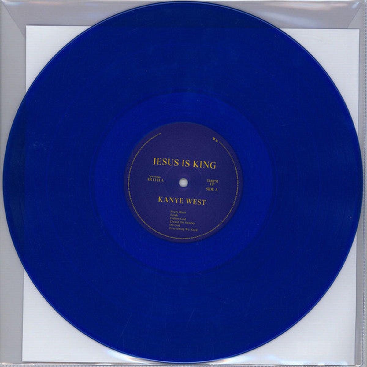 WEST, KANYE – JESUS IS KING : BLUE VINYL – LP