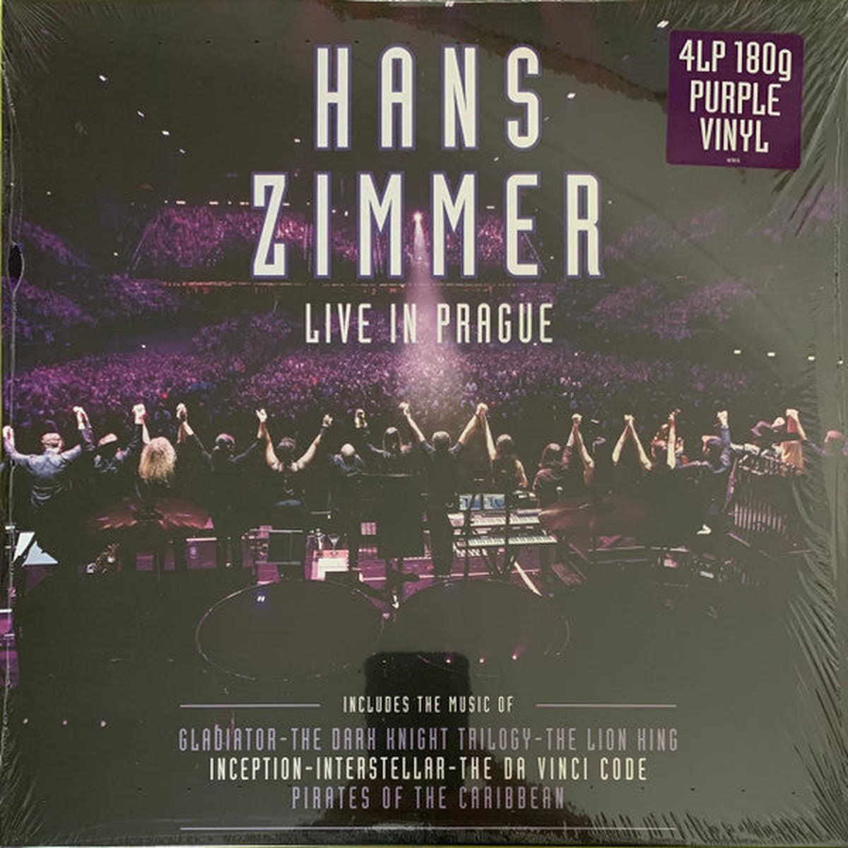 ZIMMER, HANS – LIVE IN PRAGUE (2016) : 4LP PURPLE VINYL – LP