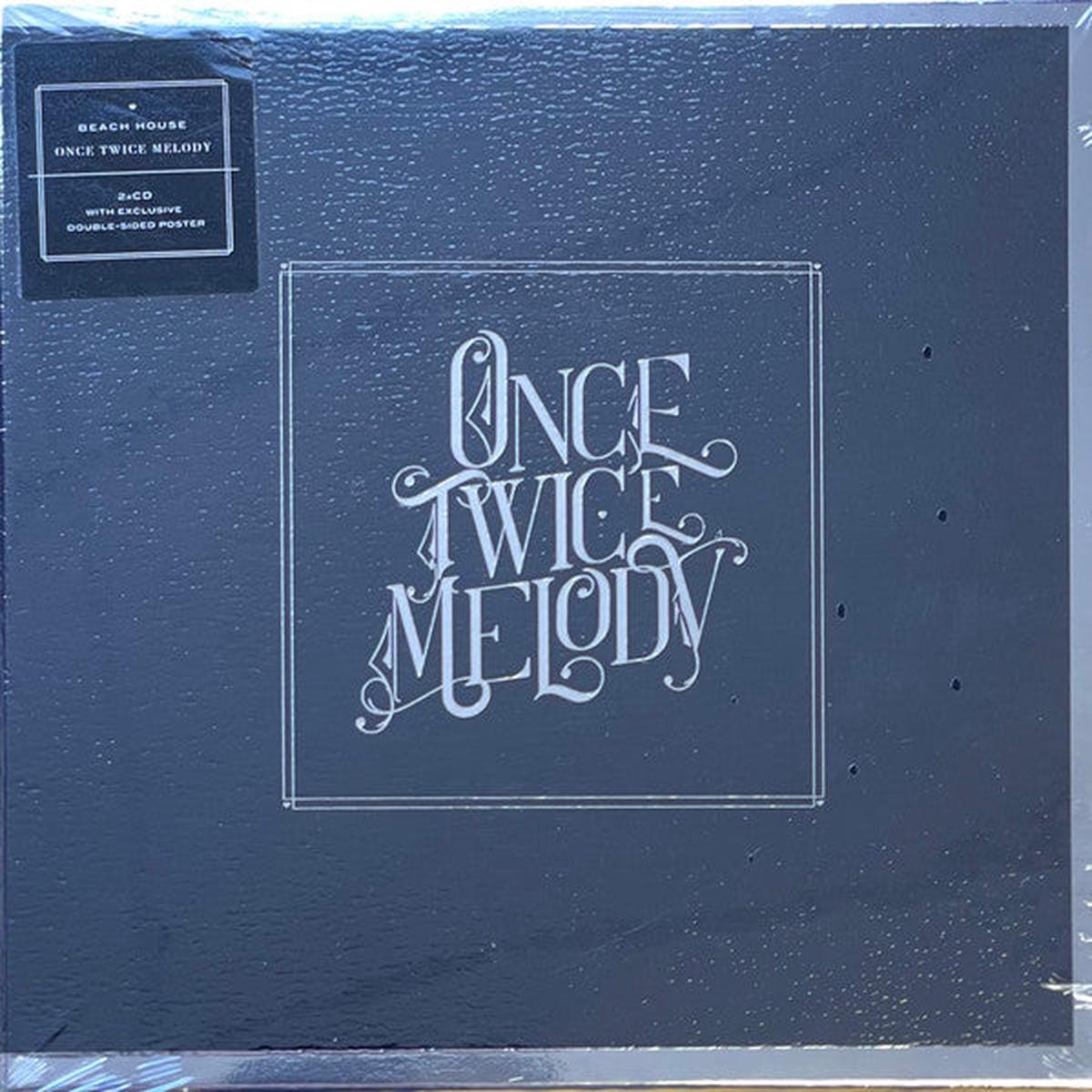 BEACH HOUSE – ONCE TWICE MELODY : 2CD SET WITH POSTER – CD