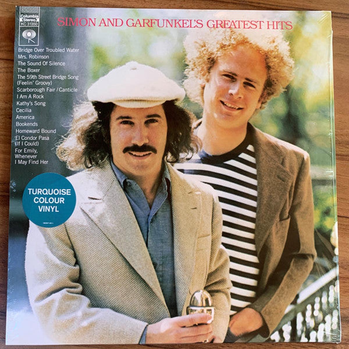 SIMON & GARFUNKEL – GREATEST HITS : TURQUOISE VINYL – LP