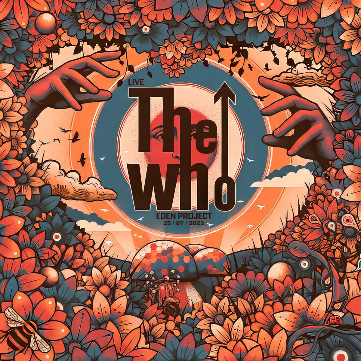 WHO – LIVE AT EDEN PROJECT 25/07/2023 : BLACK – LP