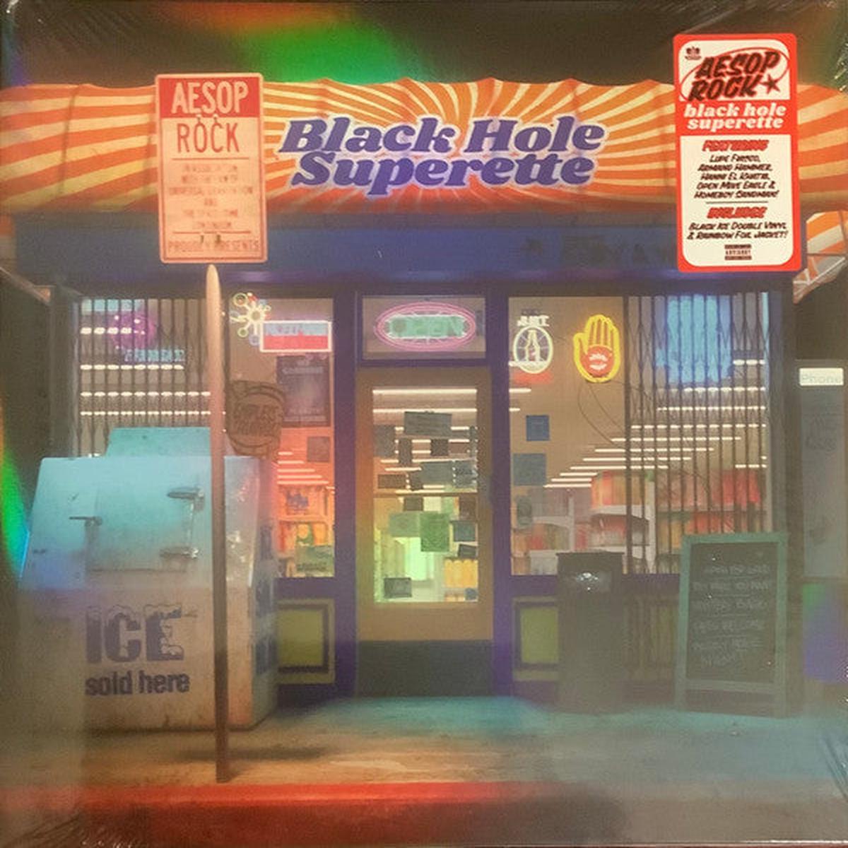 AESOP ROCK – BLACK HOLE SUPERETTE : BLACK ICE VINYL – LP