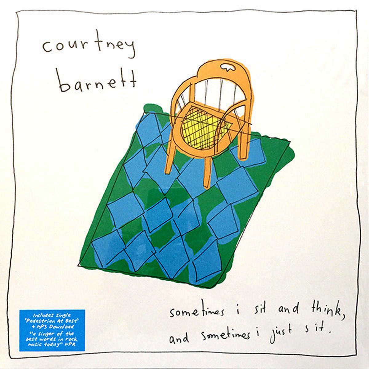 BARNETT, COURTNEY – SOMETIMES I SIT & THINK … : BLACK – LP