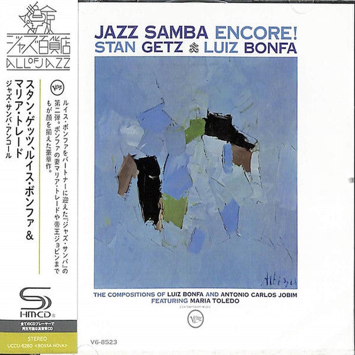 GETZ, STAN / LUIZ BONFA – JAZZ SAMBA ENCORE : JAPANESE EDITION – CD