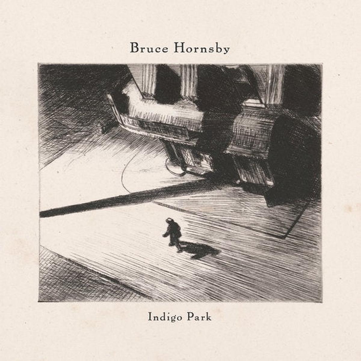 HORNSBY, BRUCE – INDIGO PARK  FROSTED BLUE VINYL – LP