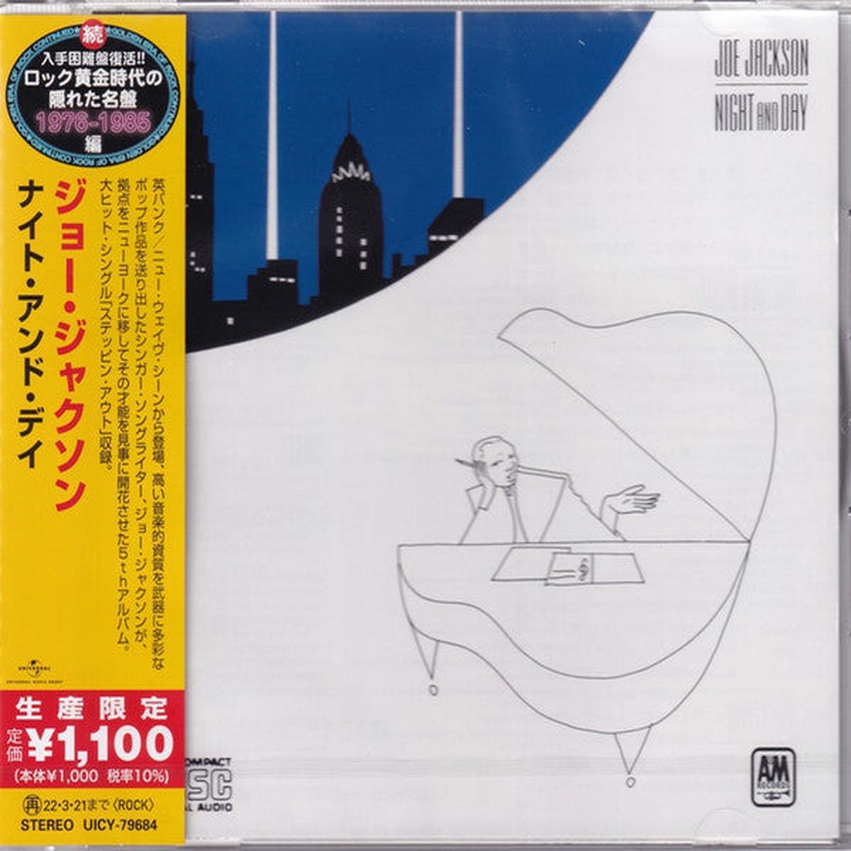 JACKSON, JOE – NIGHT & DAY : JAPANESE EDITION – CD