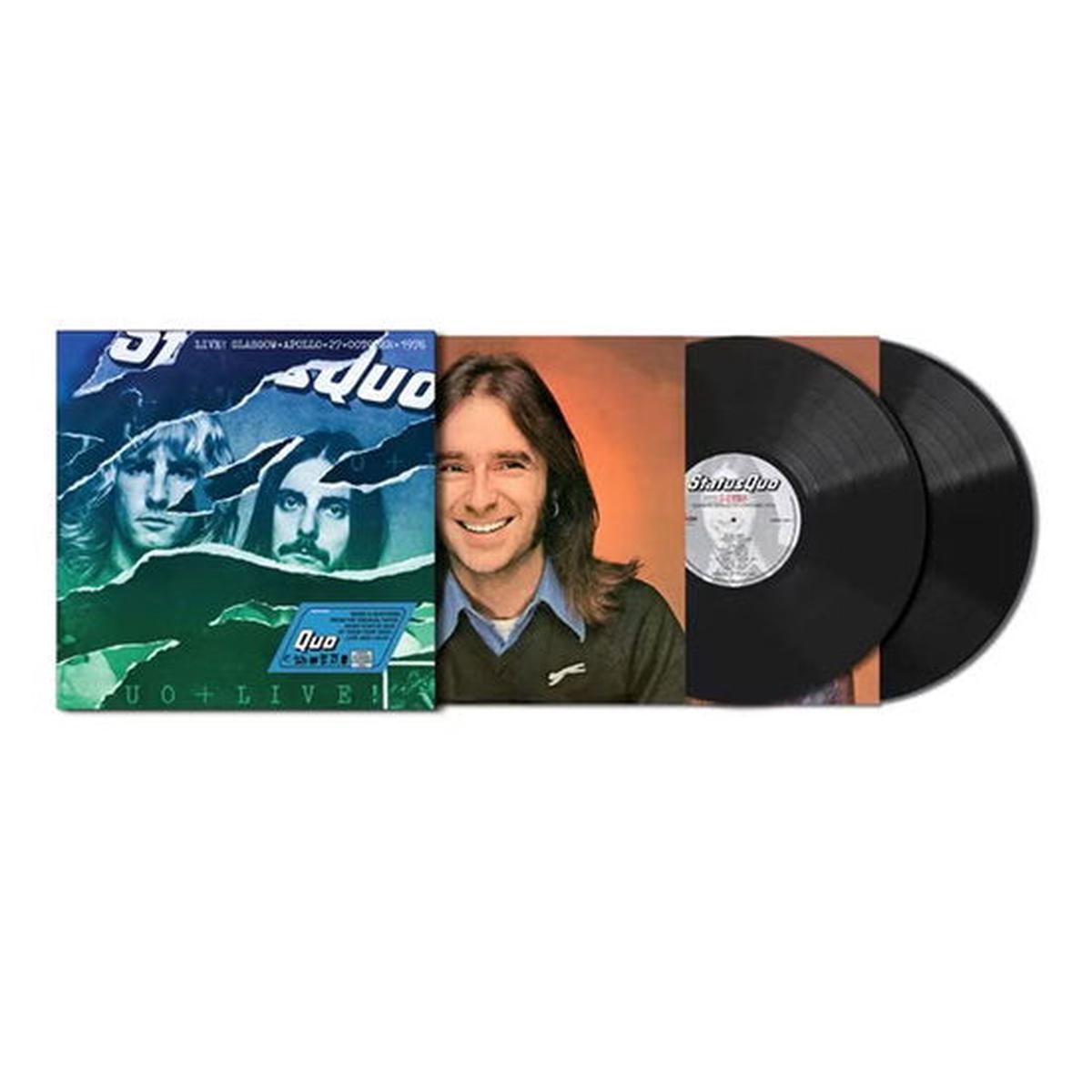 STATUS QUO – LIVE IN GLASGOW : 27TH OCTOBER 1976 – LP