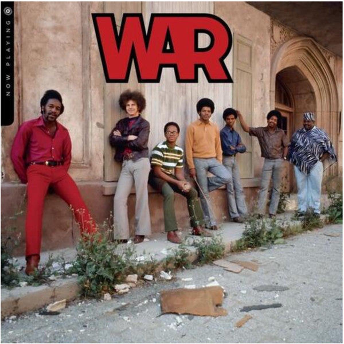 WAR – NOW PLAYING : TRANSPARENT RED VINYL – LP