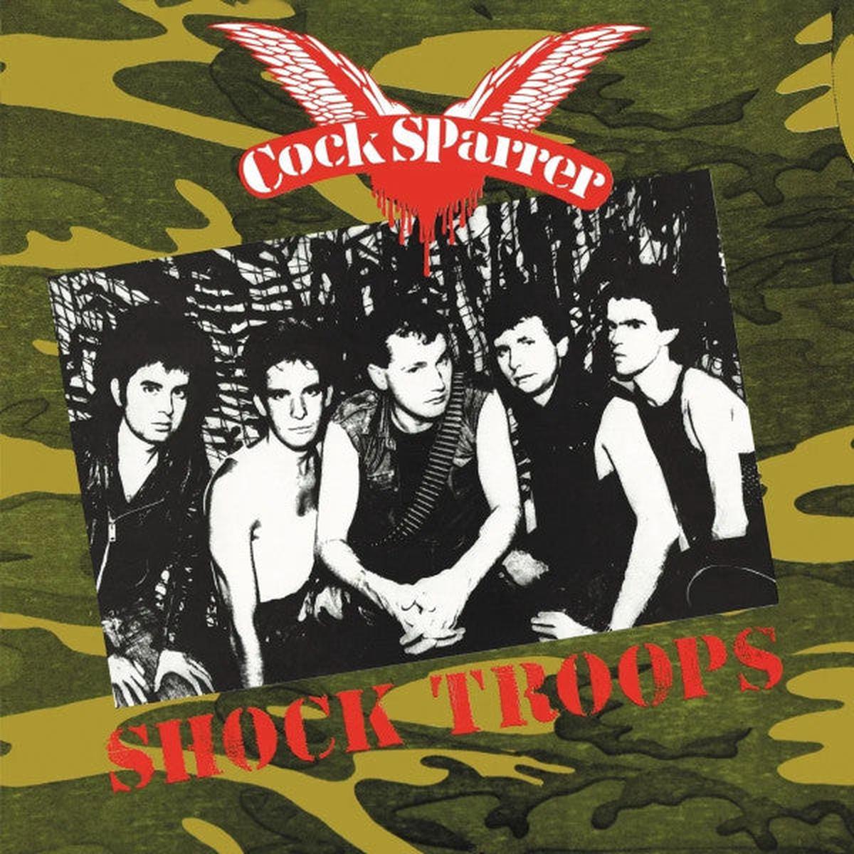 COCK SPARRER – SHOCK TROOPS – LP