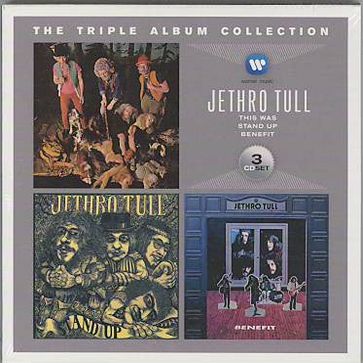 JETHRO TULL – TRIPLE ALBUM COLLECTION : 3CD SET – CD